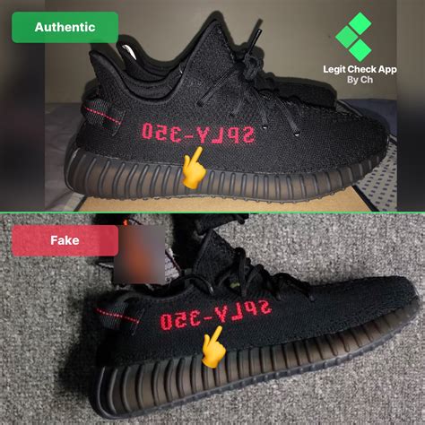 adidas yeezy boost 350 bred real vs fake
